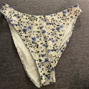 Abercrombie and fitch mid-rise high rise moderate swim bottoms